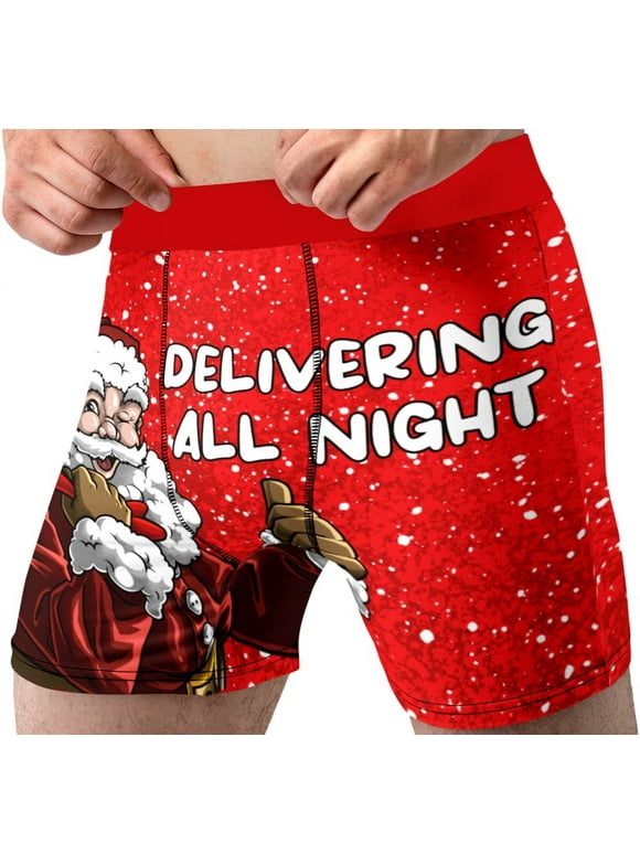 Mens Christmas Boxer Briefs