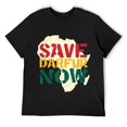 thumbnail image 1 of Mens Save Darfur Now T-Shirt Black X-Large, 1 of 5