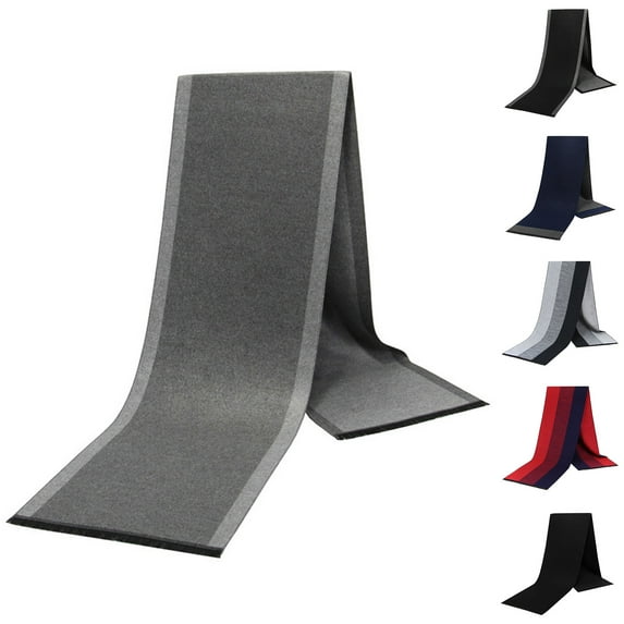 Mens Scarf Winter Fashion Formal Soft Scarves for Men