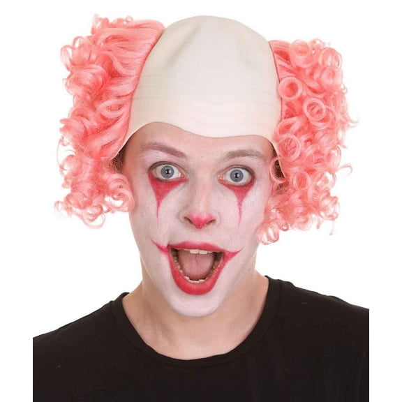 Mens Scary Bald Clown Curly Wigs Collection | Cosplay Halloween Wigs