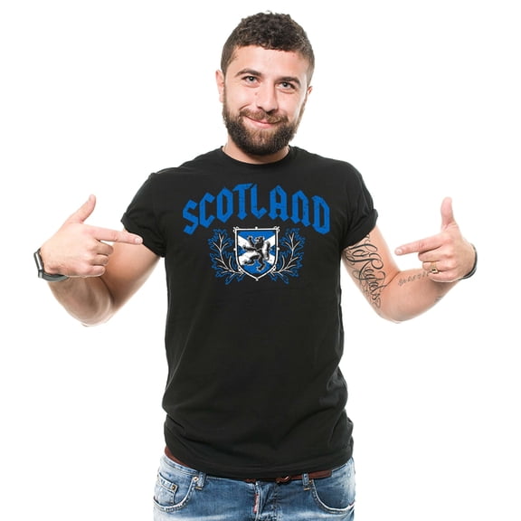 Mens Scotland Shirt Scottish Gifts Scotland Patriotic Flag Tee Scotland National Shirt Scottish Tee