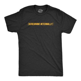 ★NOT4NERD★Scream T-Shirts Crew-NeckT-Shirt-2024-08-