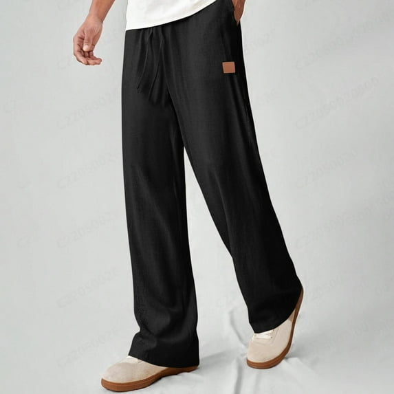 Mens Scrubs Pants Black Scrub Pants for Men Men Comfy Multi Pants Cheap Mens Sweatpants White Sweat Pants Cotton Sweat Pants for Men