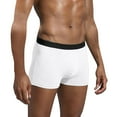 thumbnail image 1 of Mens Seamless Boxer Briefs Ultra Comfort Soft Underwear Moisture Wicking Breathable Underpants High Waist Active Mesh Quick Dry Performance Trunk Value Performance Trunk, 1 of 7