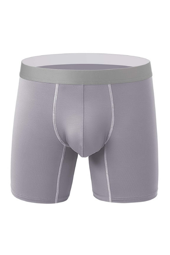 Mens Seamless Comfort Underwear Bag Seamless Breathable Mid Waist Boxers Boys Boxers Head