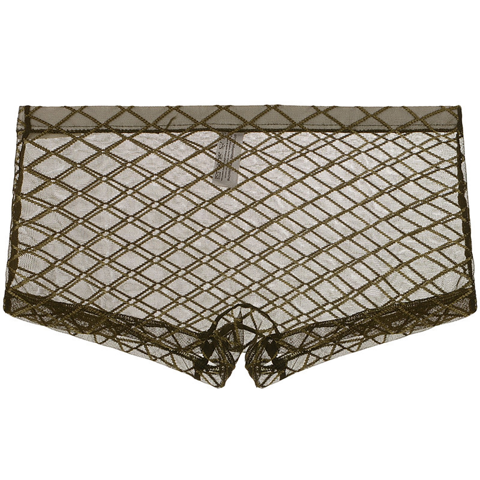 Mens See Through Boxers Sexy Mesh Lace Trunk Underwear Seamless Thin ...