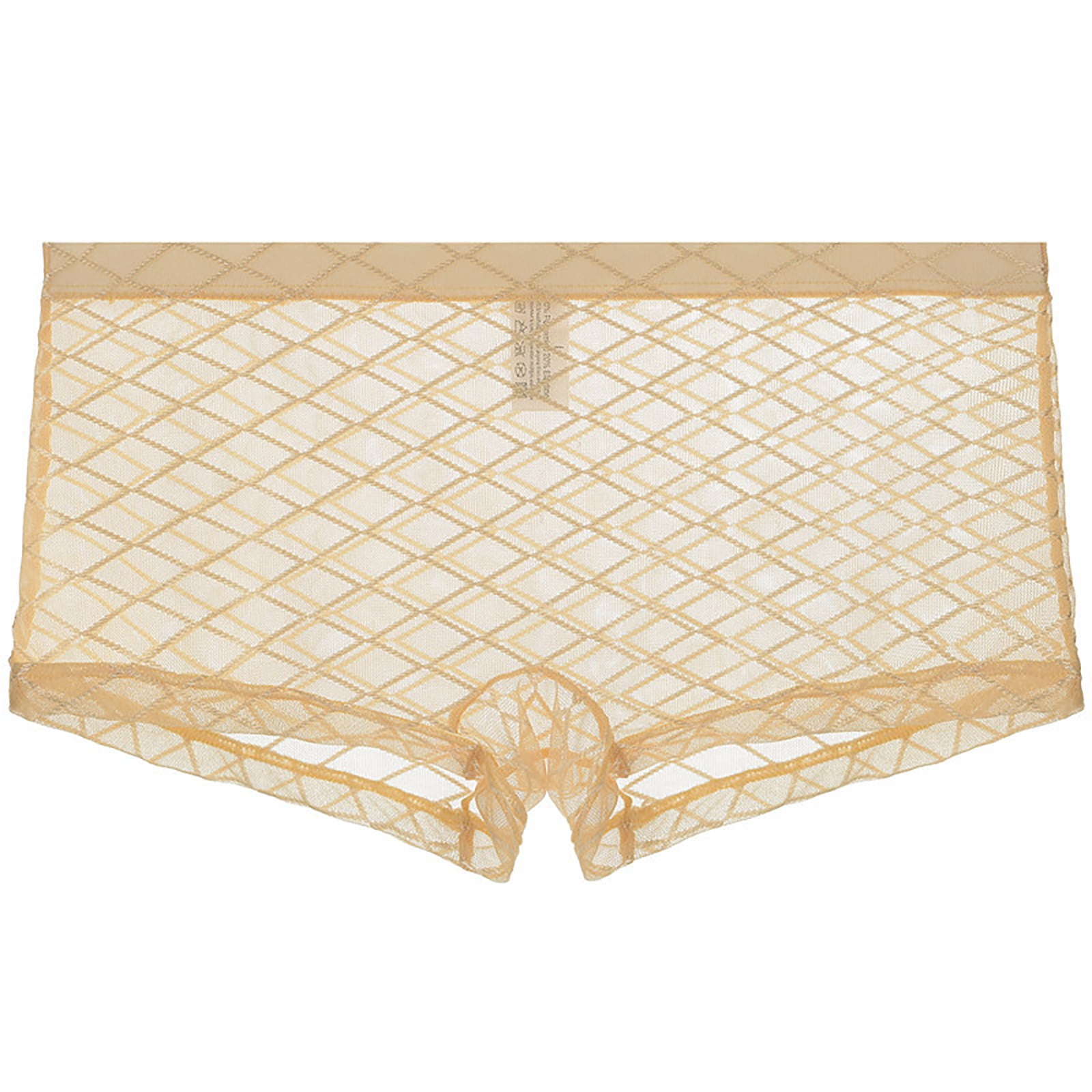 Mens See Through Boxers Sexy Mesh Lace Trunk Underwear Seamless Thin ...