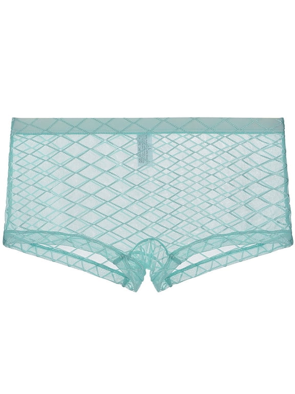 Mens See Through Boxers Sexy Mesh Lace Trunk Underwear Seamless Thin Bulge Pouch Boxer Briefs Ultra Thin Sheer Breathable Comfortable