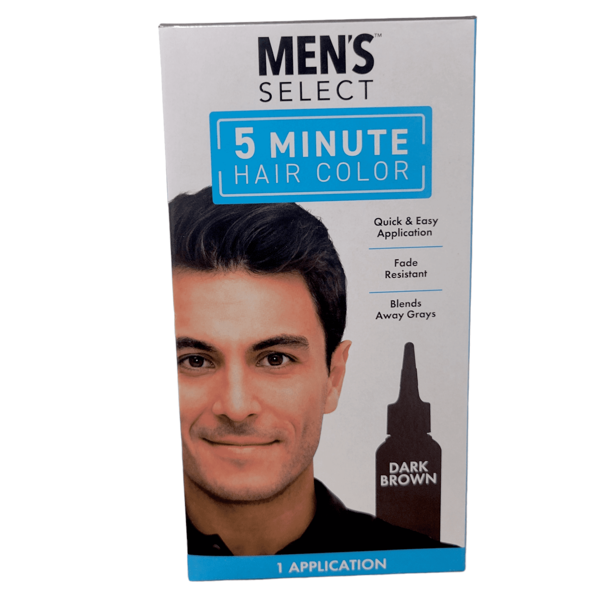 Mens Select 5 Minute Hair Color Dark Brown Hair Dye