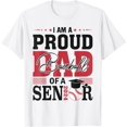 thumbnail image 1 of Mens Senior Dad 2024 Shirt Proud Dad of a Baseball Senior 2024 T-Shirt, 1 of 3