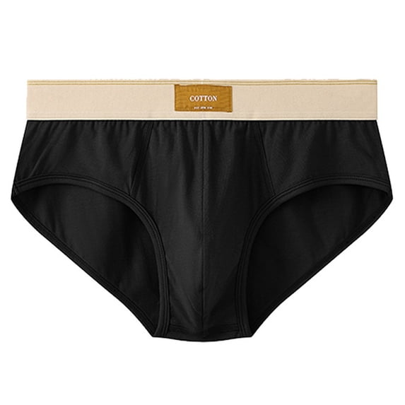 Mens Sexy Bikini Oversized Loose Cotton Breathable Underwear Briefs Underpants