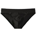 thumbnail image 1 of Mens Sexy Briefs Underwear Low Rise Solid Color Underwear Soft Breathable Comfortable Underwear, 1 of 8