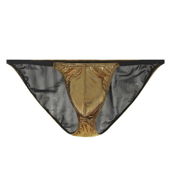 Mens Sexy Briefs Underwear Low Rise String Briefs Soft Breathable Comfortable Underwear Underwear