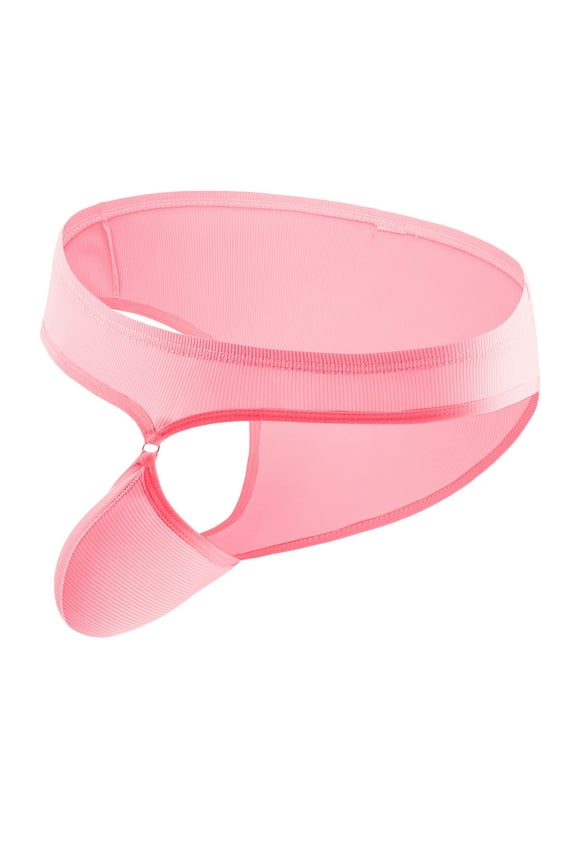 Mens Sexy Bulge Enhancing Briefs Front Opening Pouch Low Rise Underwear G-String Briefs Bulge Pouch Underwears