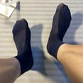 thumbnail image 1 of Mens Sexy Striped Wear See-Through Sheer Stockings Business Dress Tube Socks, 1 of 7
