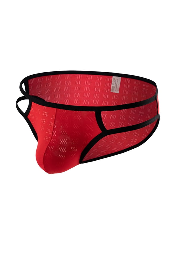 Mens Sexy Underpants Cotton Sexy Breathable Underwear Briefs Men's