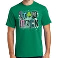 thumbnail image 1 of Mens Sham Rock St Patrick's Day Shamrock Tee Shirt, Large Kelly Green, 1 of 5