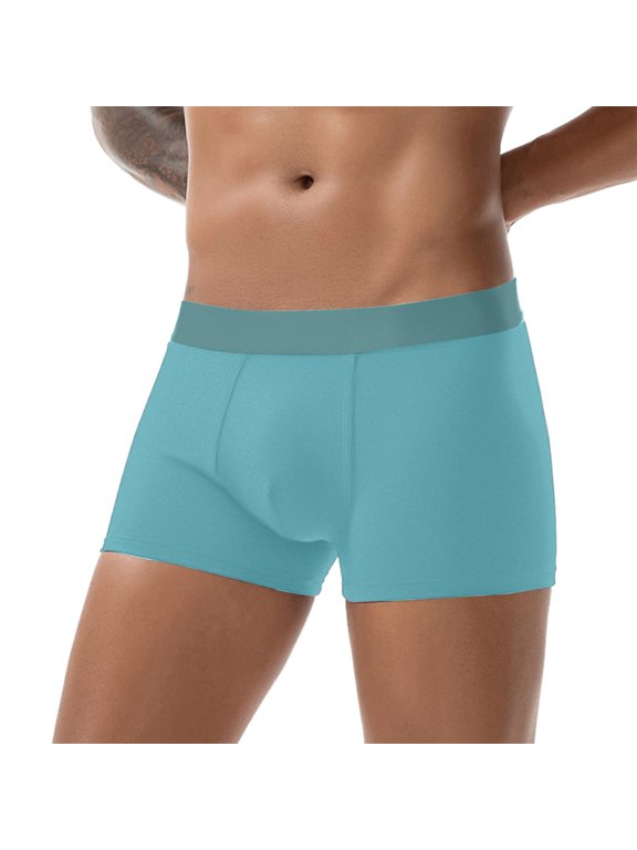 Mens Shaping Underwear Pad Lifting Tool Enhancer Push Up Shapewear, XXL, Mint Green