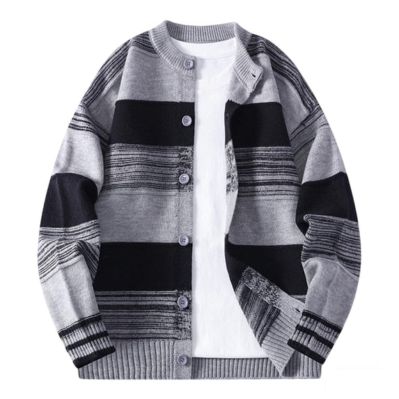Mens Shawl Collar Cardigan Sweater Cable Knitted Button Down Sweaters Lightweight Spring Outwear Outfit Pockets