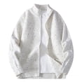 thumbnail image 1 of Mens Shawl Collar Cardigan Sweater Cable Knitted Button Down Sweaters Lightweight Spring Outwear Outfit Pockets, 1 of 7