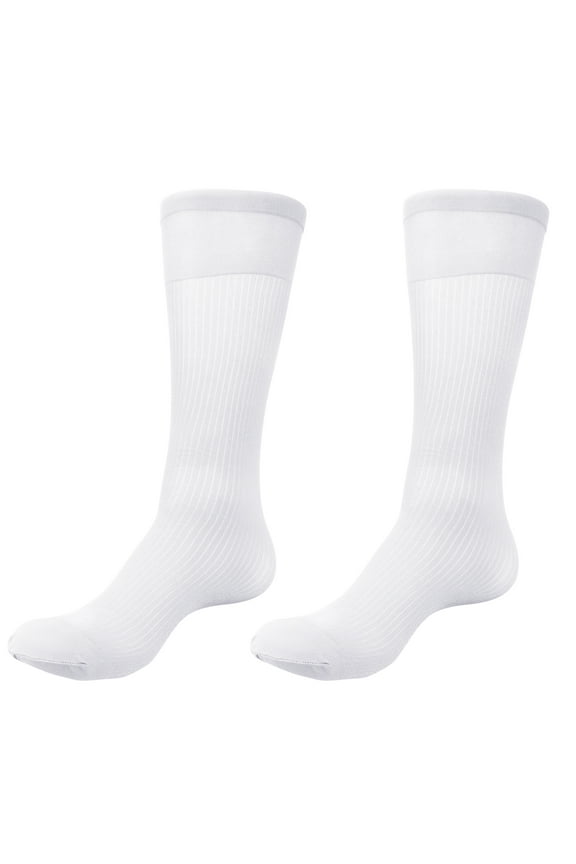 Mens Sheer Business Dress Socks Long Over the Calf Dress or Work Socks Nylon Dress Socks Knee High Dress Socks Gifts