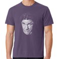 thumbnail image 1 of Mens Shemp Howard Face Three 3 Stooges Tee Shirt, 4XL Vintage Plum, 1 of 3