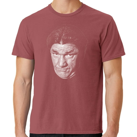 Mens Shemp Howard Face Three 3 Stooges Tee Shirt, Large Red Rock