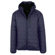 GALAXY BY HARVIC Mens Sherpa-Lined Hooded Puffer Jacket (Sizes, S to 2XL)