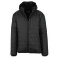 Mens SherpaLined Hooded Puffer Jacket (Sizes, S to 2XL)