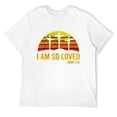 thumbnail image 1 of Mens Shirt John 316 I am So Loved White X-Large, 1 of 5