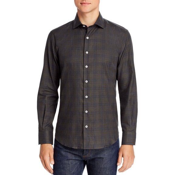 Dylan Gray Mens Button-Down Shirt Long Sleeve  Classic Fit Flannel S M L Xl New