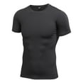thumbnail image 1 of Mens Shirts Active Stretchy Quick Dry Slim Fit Training Wear Sport Running Gym T Shirts for Man, 1 of 9