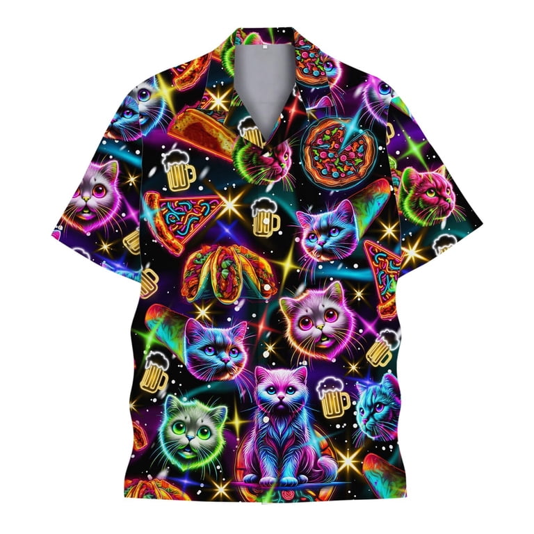 pizza dress shirt Space Pizza Button Up Shirt