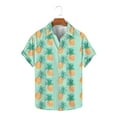 thumbnail image 1 of Mens Shirts Clearance JXMVOJ Men's Fashion Beach Floral Print Short Sleeve Shirt, Casual Tropical Button-Down Top, Stylish Summer Shirt for Vacation, Relaxed Fit Beachwear, 1 of 5