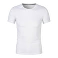 thumbnail image 1 of Mens Shirts Knit Crew Neck Premium Moisture Wicking Shirt Short Sleeve Summer Tops, 1 of 5