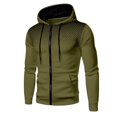thumbnail image 1 of Mens Shirts Leisure Fitness Polka Dot Hoodie Long Sleeve Refreshing Breathable Resistant Daily Green Tee Shirts Sizes XL, 1 of 4