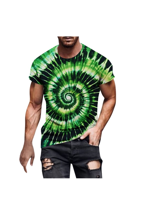 Mens Shirts,Men's Colorful Shirt Hipster Hip Hop Short Sleeve Hippies Senior Tees T Shirts