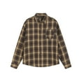 thumbnail image 1 of Mens Shirts Men's Loose Casual Plaid Shirts 2025 Fall Button Down Long Sleeve Lapel Flannel Checked Shirts Blouse, 1 of 8