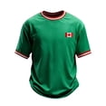 thumbnail image 1 of Mens Shirts Print Short Sleeve Comfort Mens Rugby Shirt,Green,6XL, 1 of 3