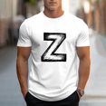 thumbnail image 1 of Mens Shirts Print Short Sleeve T-shirt Round-Neck Casual Sports T-shirt Blouses White M T-shirts for Men, 1 of 5