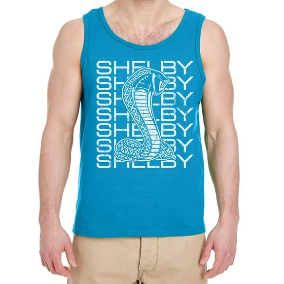 Mens Shirts Shelby Cobra Ford Mustang Graphic Tank Tops for Men