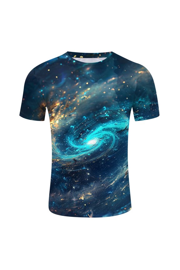 Mens Shirts Short Sleeve 3D Print Graphic Funny Colorful Summer Tee Shirts for Men M-3XL T Shirts for Men 3D Printed Breathable Tops Party