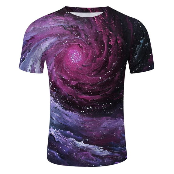 Mens Shirts Short Sleeve 3D Print Graphic Funny Colorful Summer Tee Shirts for Men M-3XL T Shirts for Men 3D Printed Breathable Tops Party