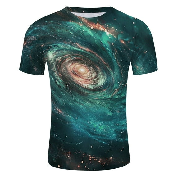 Mens Shirts Short Sleeve 3D Print Graphic Funny Colorful Summer Tee Shirts for Men M-3XL T Shirts for Men 3D Printed Breathable Tops Party