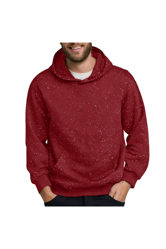 Mens Shirts Sparkly Hoodies for Men Women Shiny Glitter Hooded Sweatshirts Unisex Sequin Pullover Tops Fall Coats with Pocket