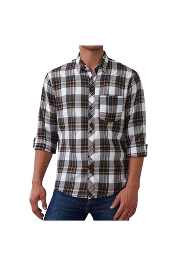 mens dress shirts under $10 Performance Pique Button Down Shirt | Black