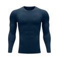 thumbnail image 1 of Mens Shirts Under $10 Men's Compression Thermal Shirt Long Sleeve Fleece Lined Base Layer Warm Active Football Baseball Undershirts, 1 of 8
