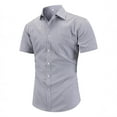 thumbnail image 1 of Mens Shirts Under $10 Men's Cotton Seersucker Button Down Shirt Casual Summer Beach Shirt, 1 of 6