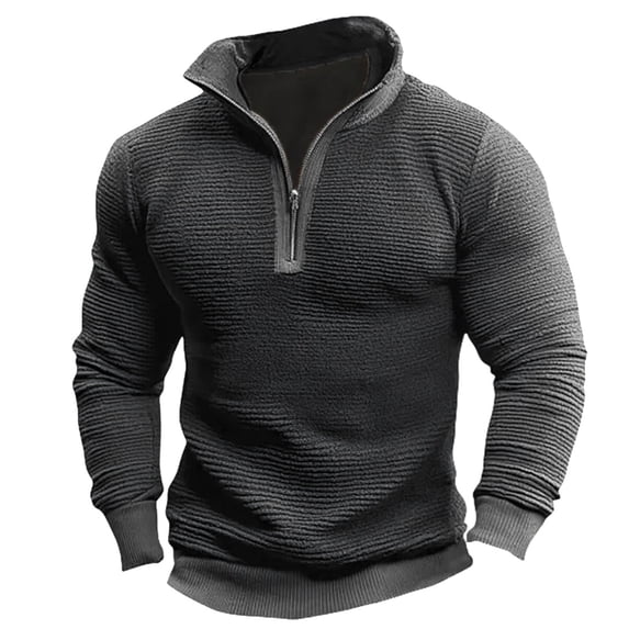 Mens Shirts Under $10 Mens Fleece Sweaters Thermal Hiking Corduroy Shirt Hunting Soft Warm Outdoor Zip Pullover