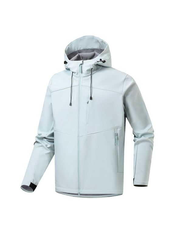 Mens Shirts Under $10 Mens Rain Jacket Lightweight Hooded Outdoor Ventures Breathable Raincoat Waterproof Coat